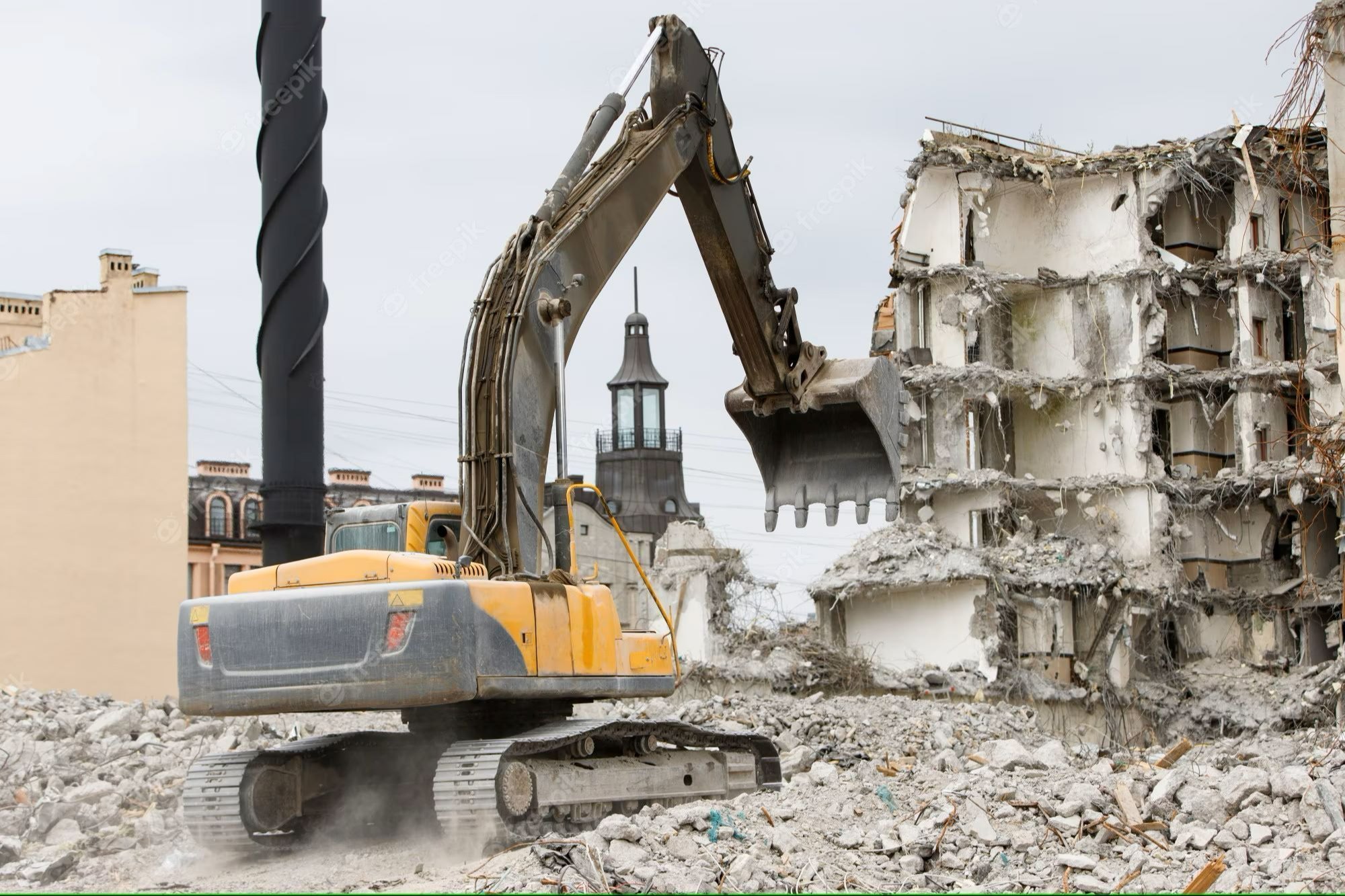 Commercial Plaza Demolition