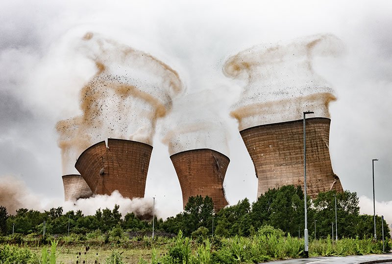 Cooling Tower Deconstruction