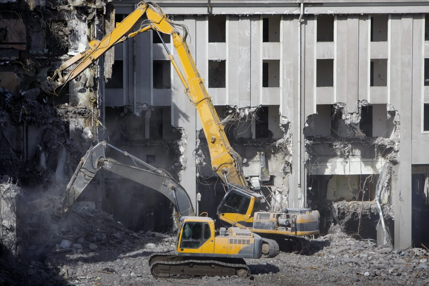 Request a commercial quotation for demolition, excavation, or heavy equipment hire