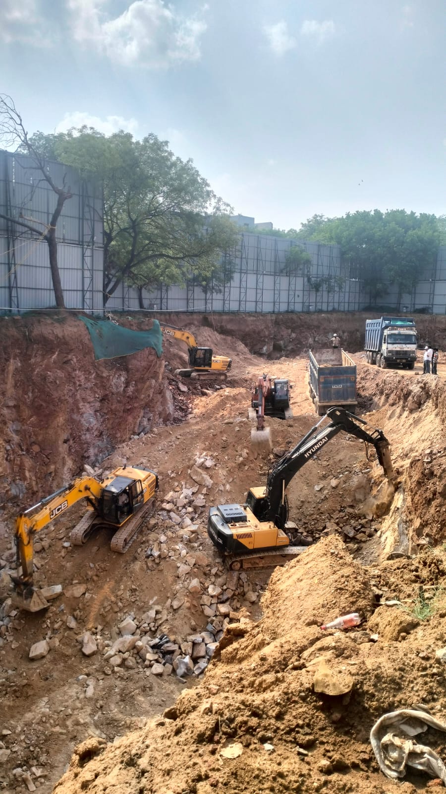 Excavator Shovel Work